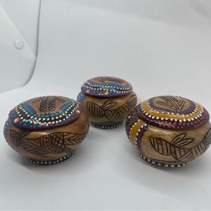 Australia Handcrafted Wooden Trinket Boxes